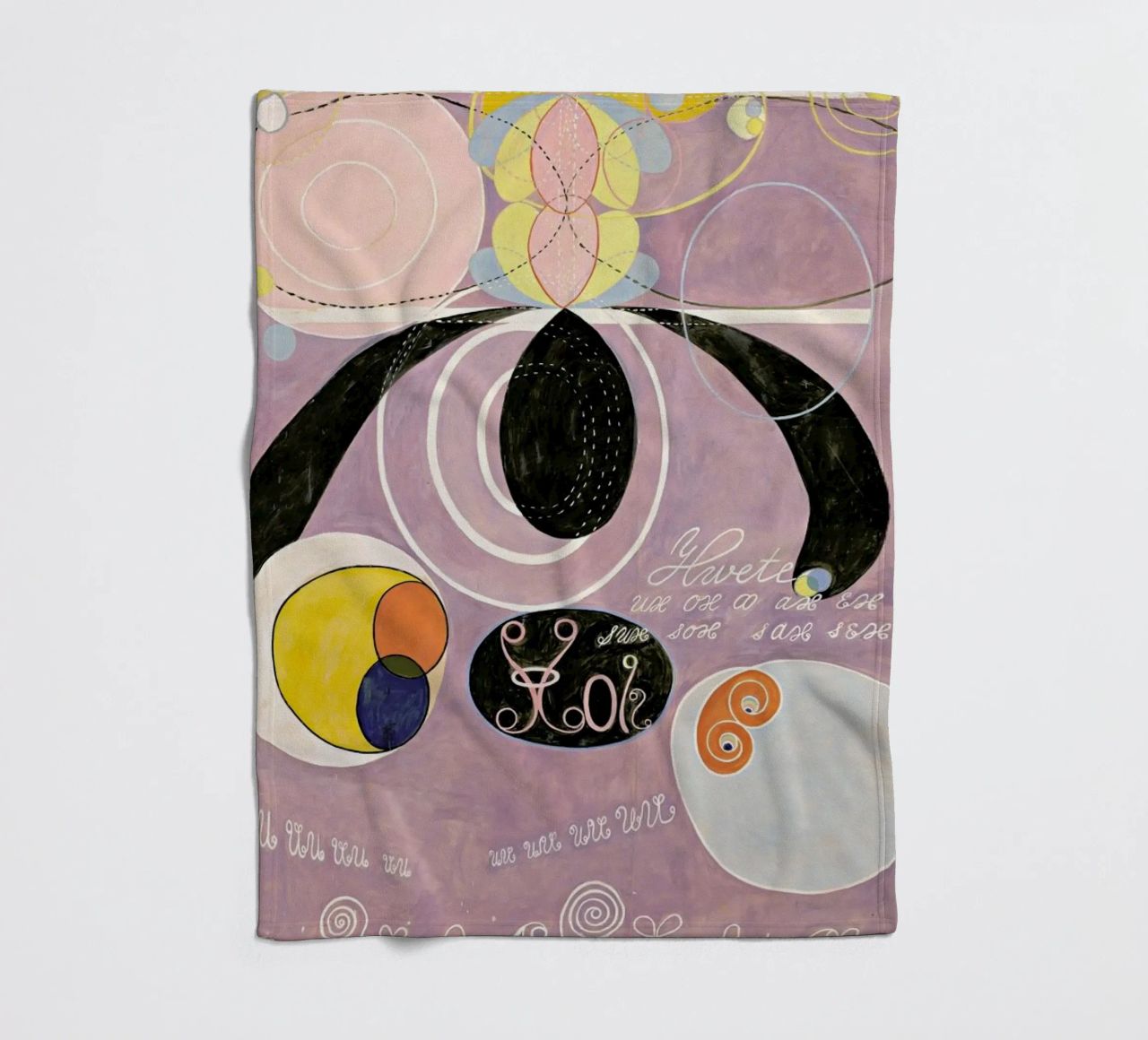 Hilma af Klint - The Ten Largest, No. 6 III coperta in pile da Vintage by JUNIQE