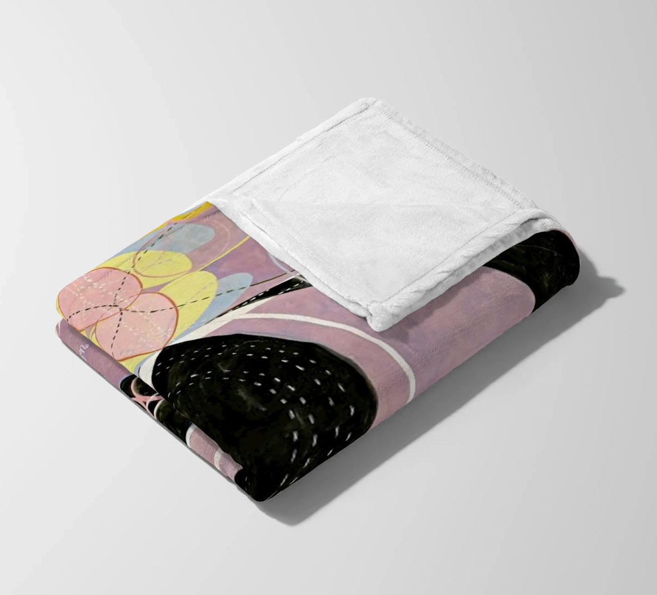 Hilma af Klint - The Ten Largest, No. 6 III coperta in pile da Vintage by JUNIQE