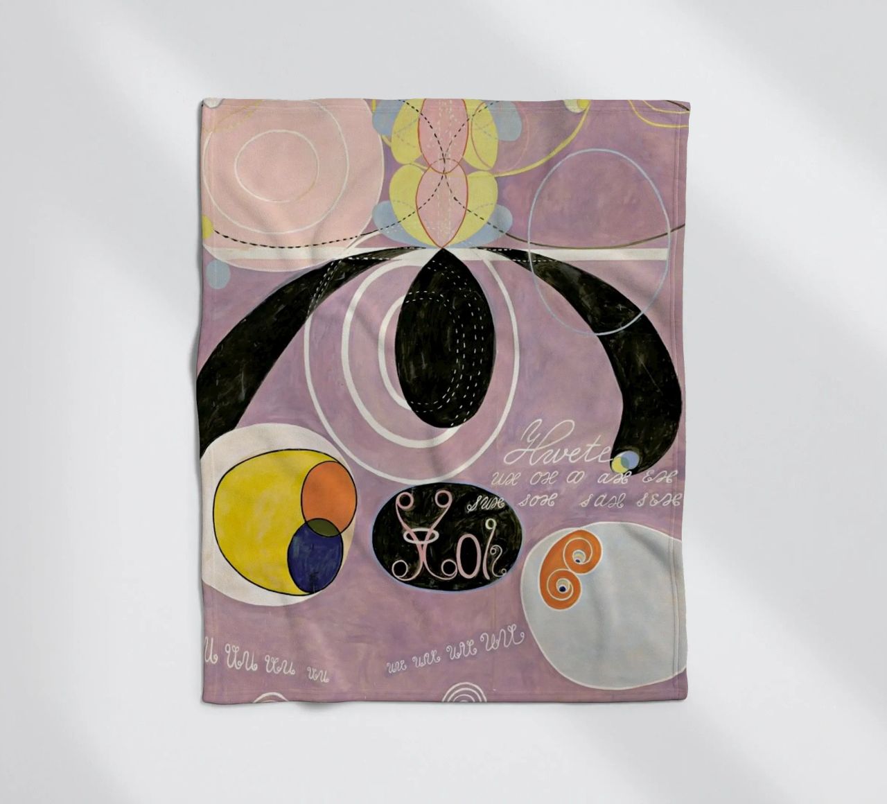 Hilma af Klint - The Ten Largest, No. 6 III coperta in pile da Vintage by JUNIQE