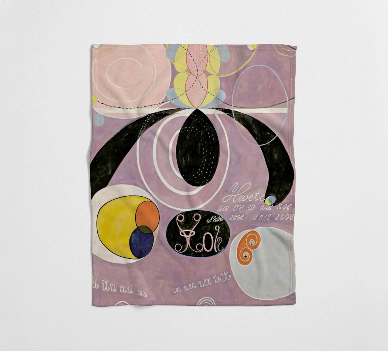 Hilma af Klint - The Ten Largest, No. 6 III coperta in pile da Vintage by JUNIQE