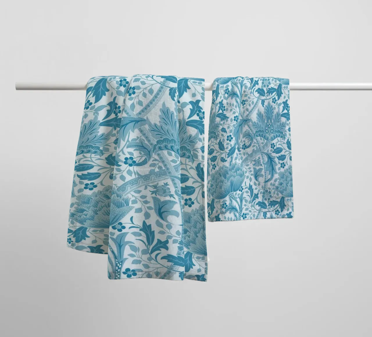 William Morris Botanical Poster, Nature Art Prints towel by ArtHaus