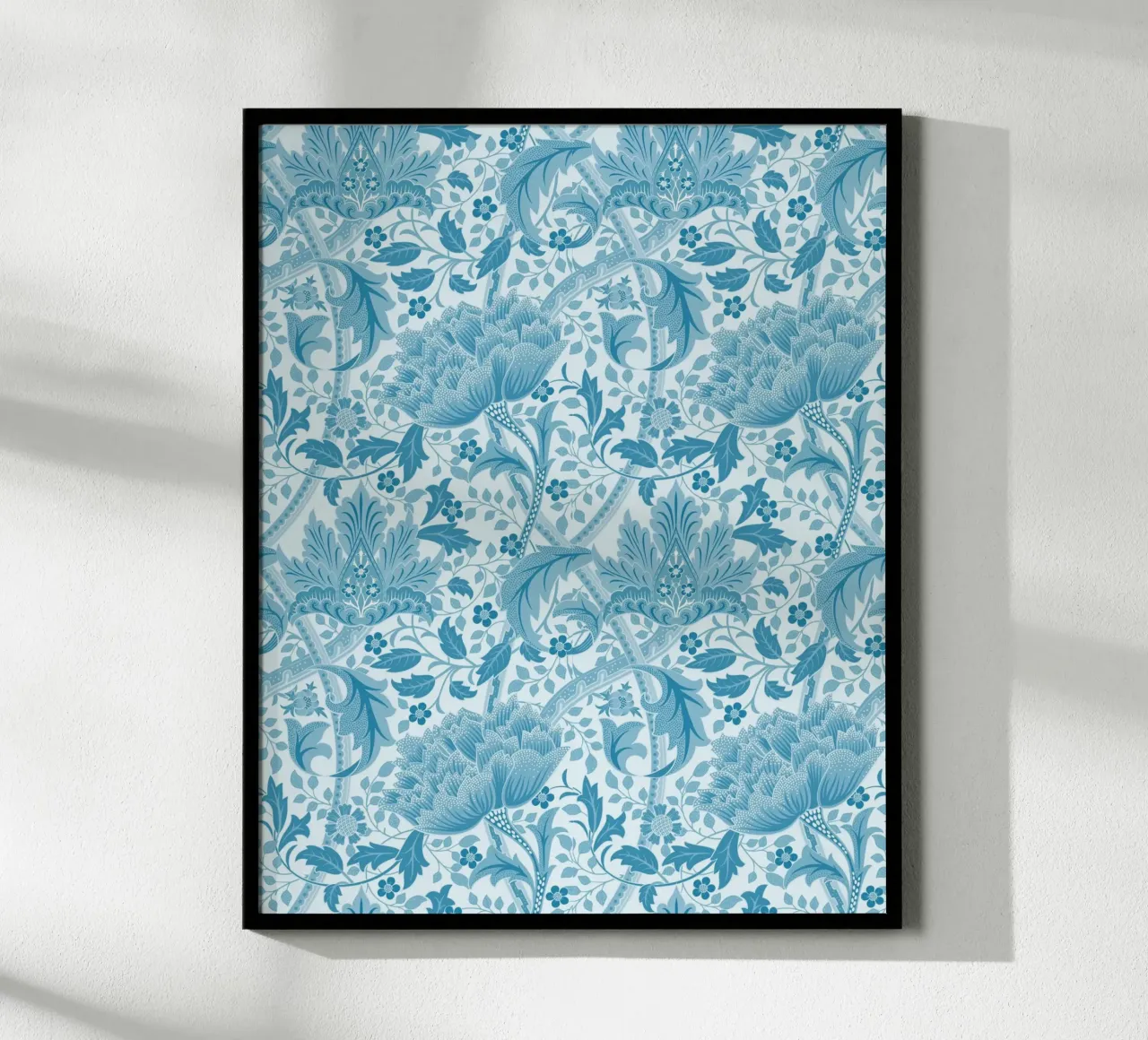 Poster botanico William Morris, Stampe d'arte sulla natura poster con telaio in alluminio da ArtHaus