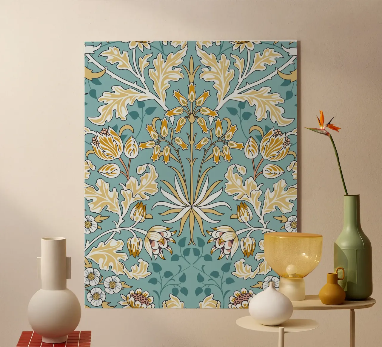 William Morris Botanischer Druck Acryl-Glas von ArtHaus