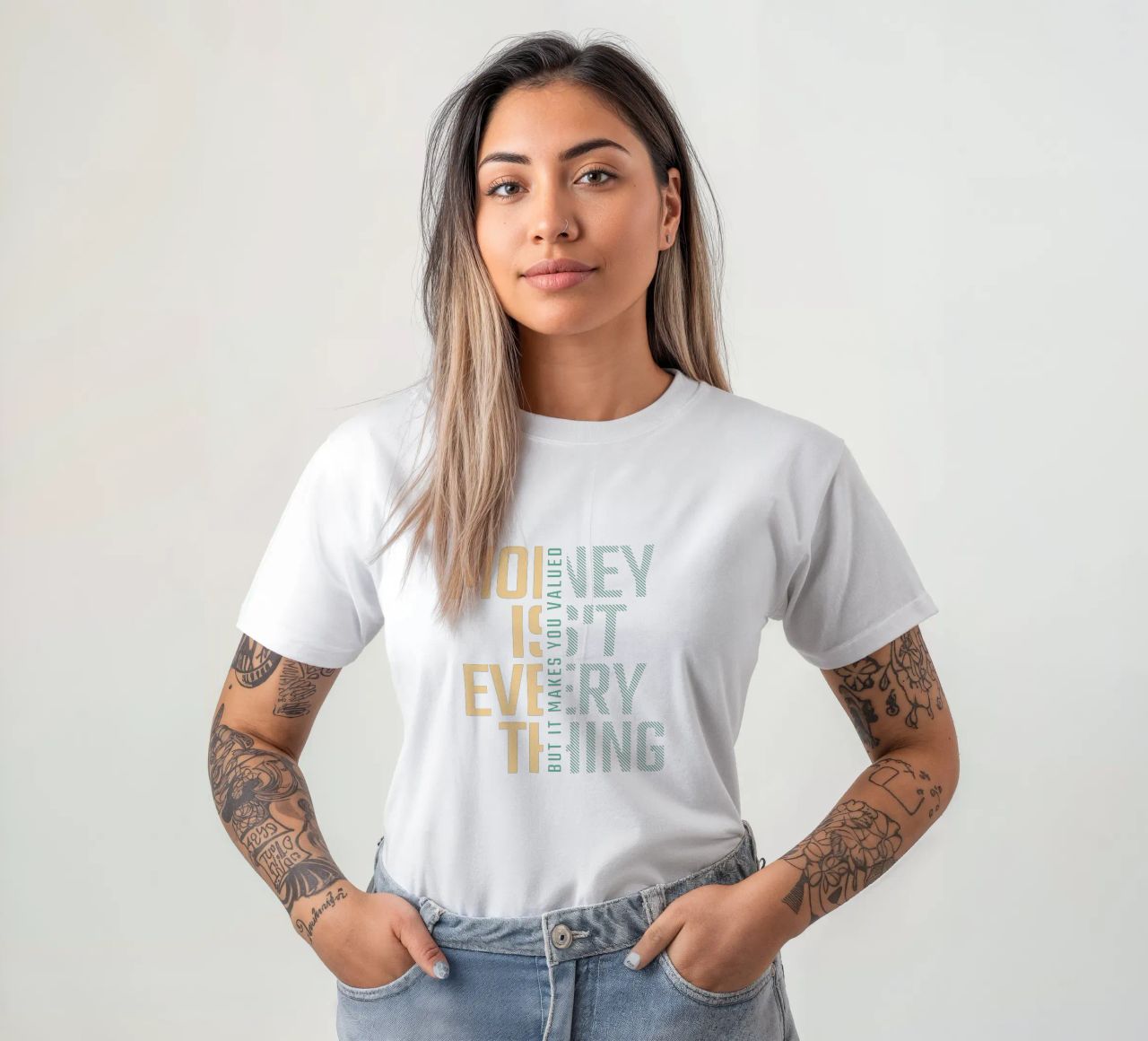 Geld ist nicht alles T-Shirt von Gunawan Rb