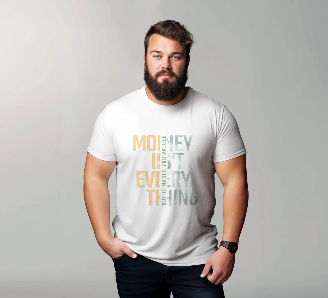 Geld ist nicht alles T-Shirt von Gunawan Rb
