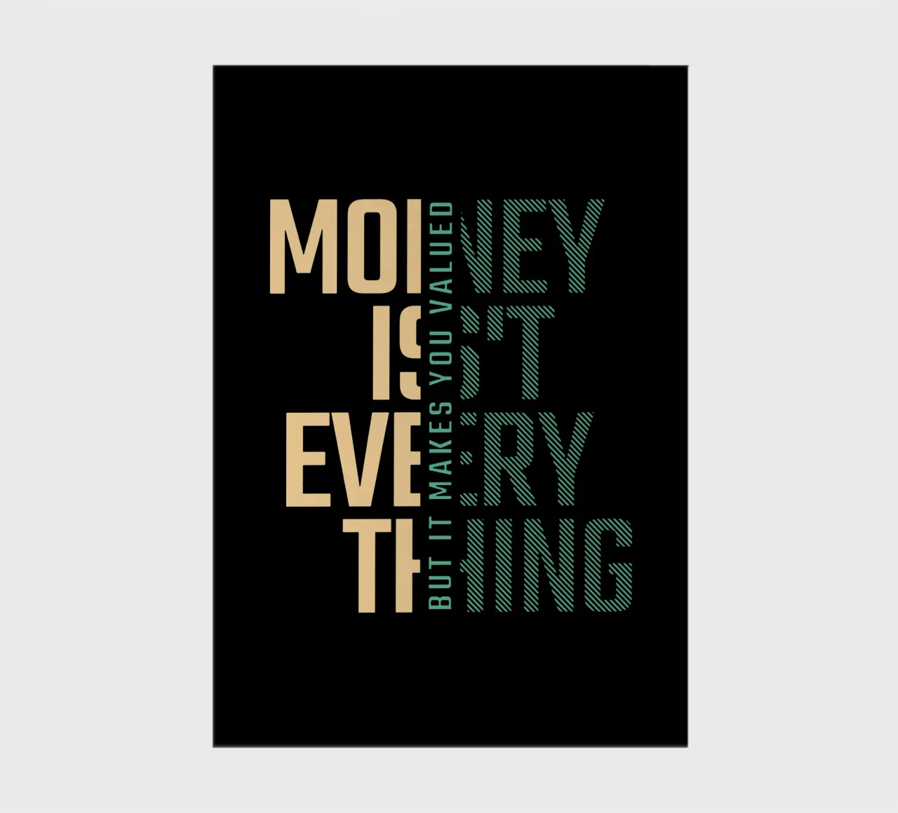 Money is't Everything notebook by Gunawan Rb