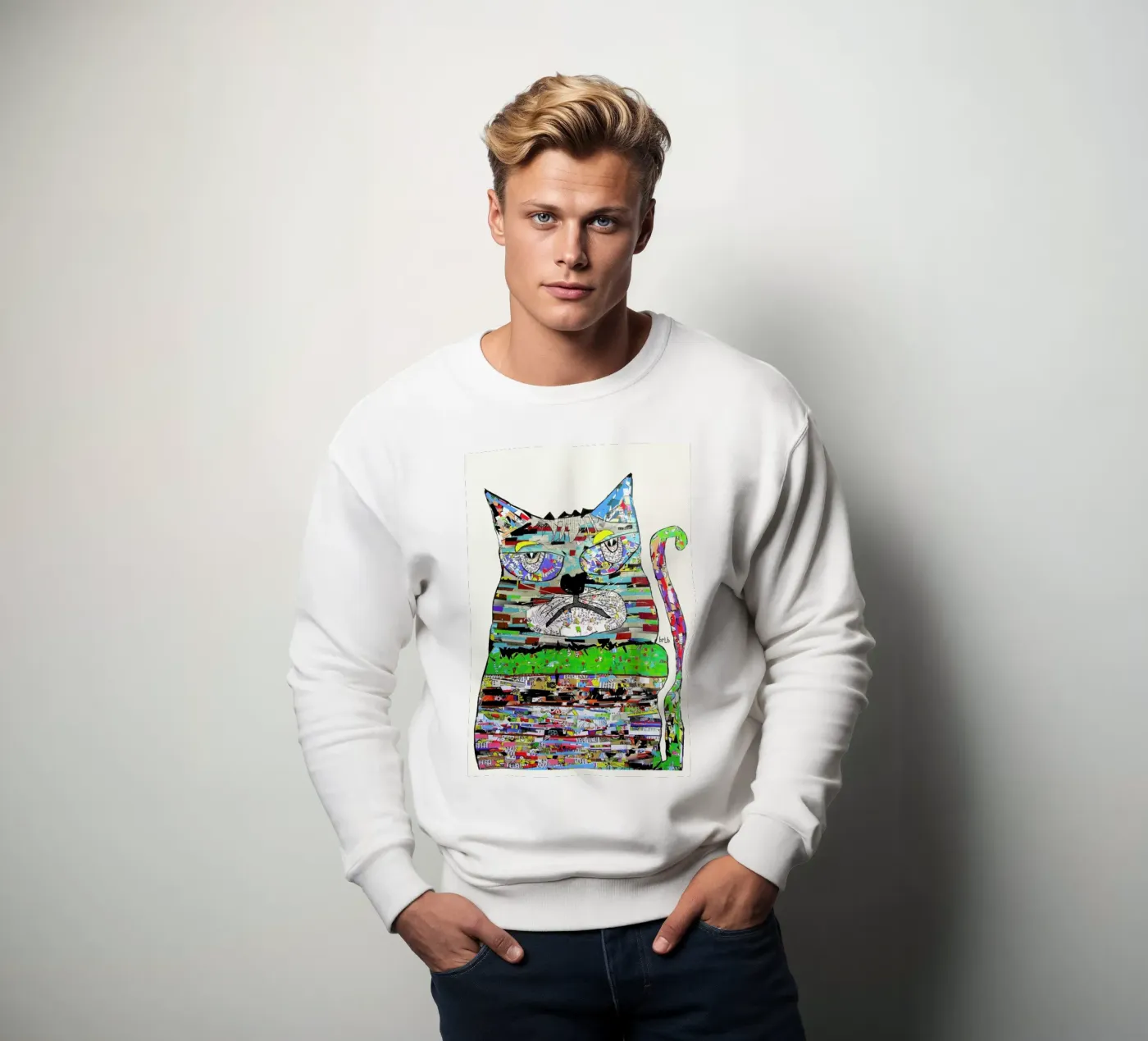 jam cat felpa da Brian Buckley