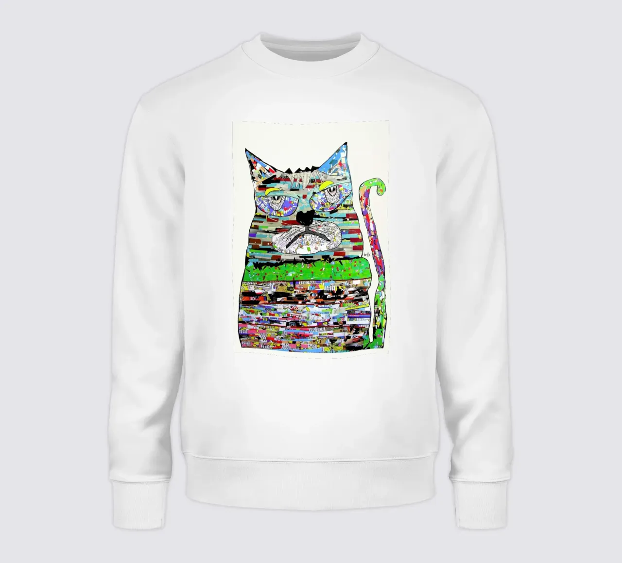 jam cat sweatshirt van Brian Buckley