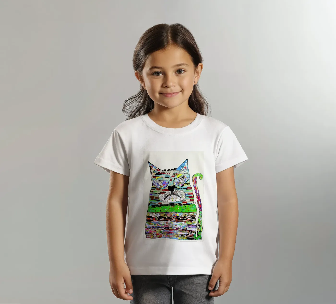 jam cat kinder t-shirt van Brian Buckley