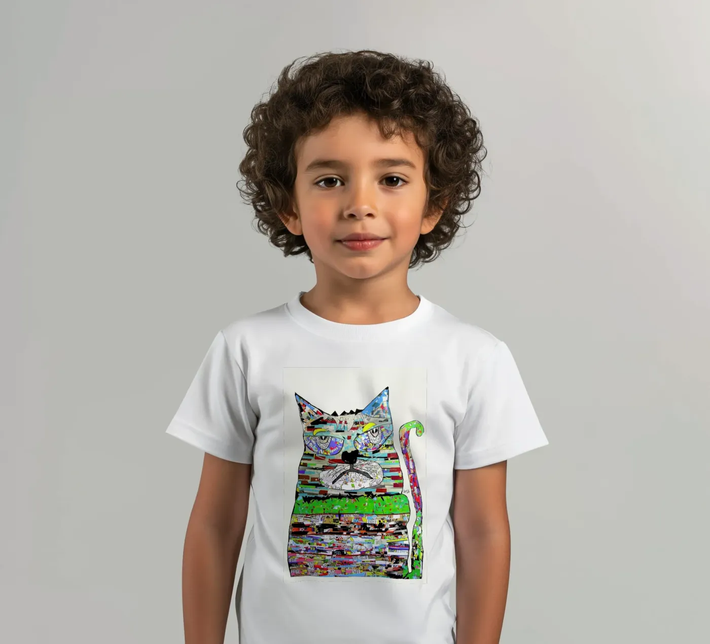 jam cat kinder t-shirt van Brian Buckley