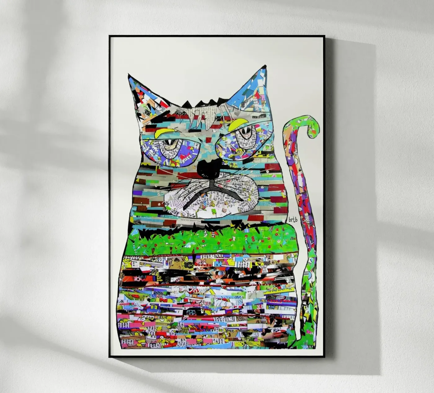 jam cat plexiglas de Brian Buckley