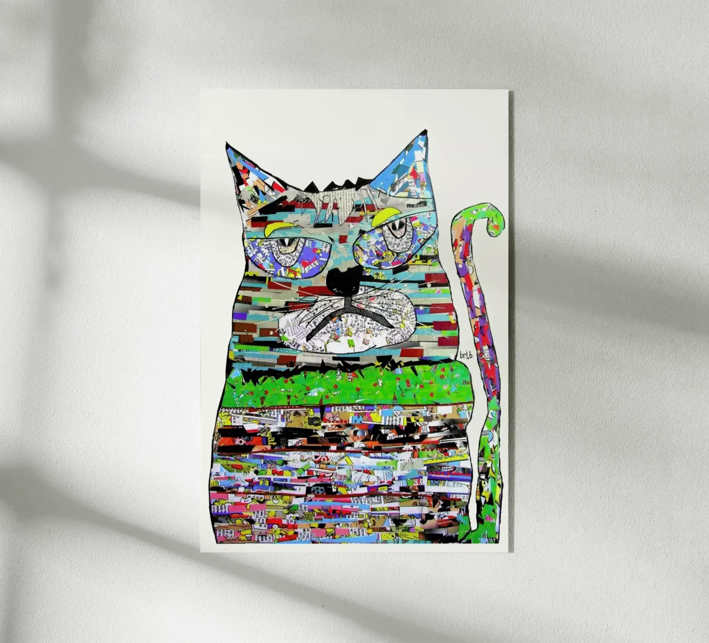 jam cat plexiglas de Brian Buckley