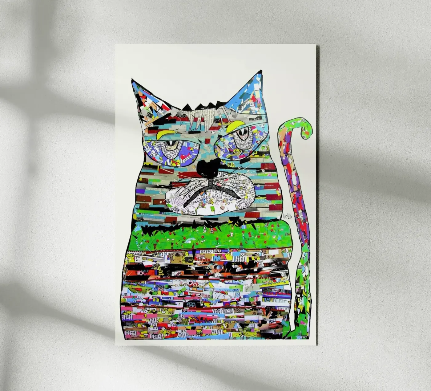 jam cat alluminio dibond da Brian Buckley
