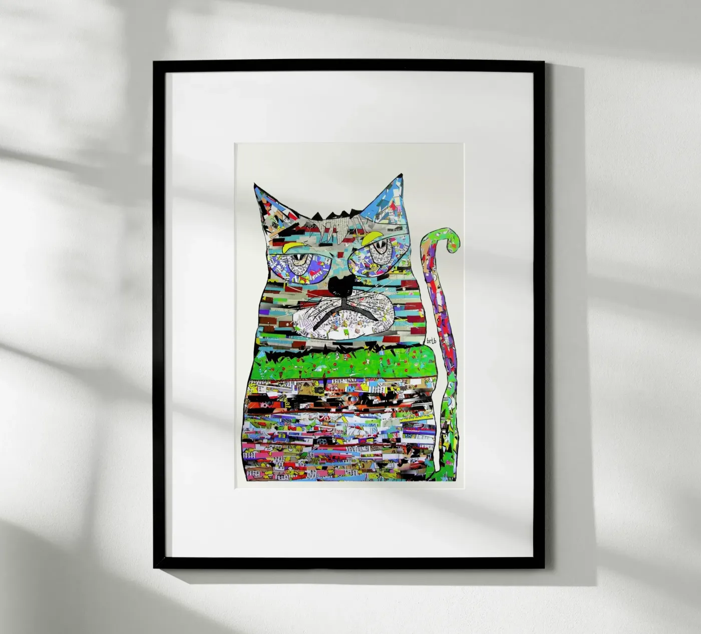 jam cat poster van Brian Buckley