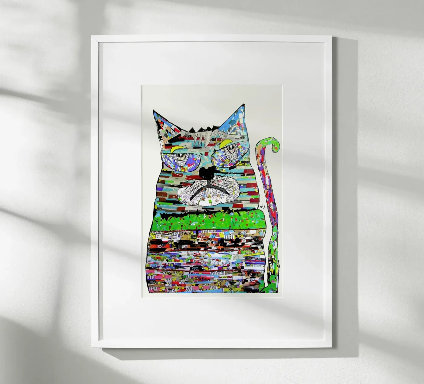 jam cat poster van Brian Buckley