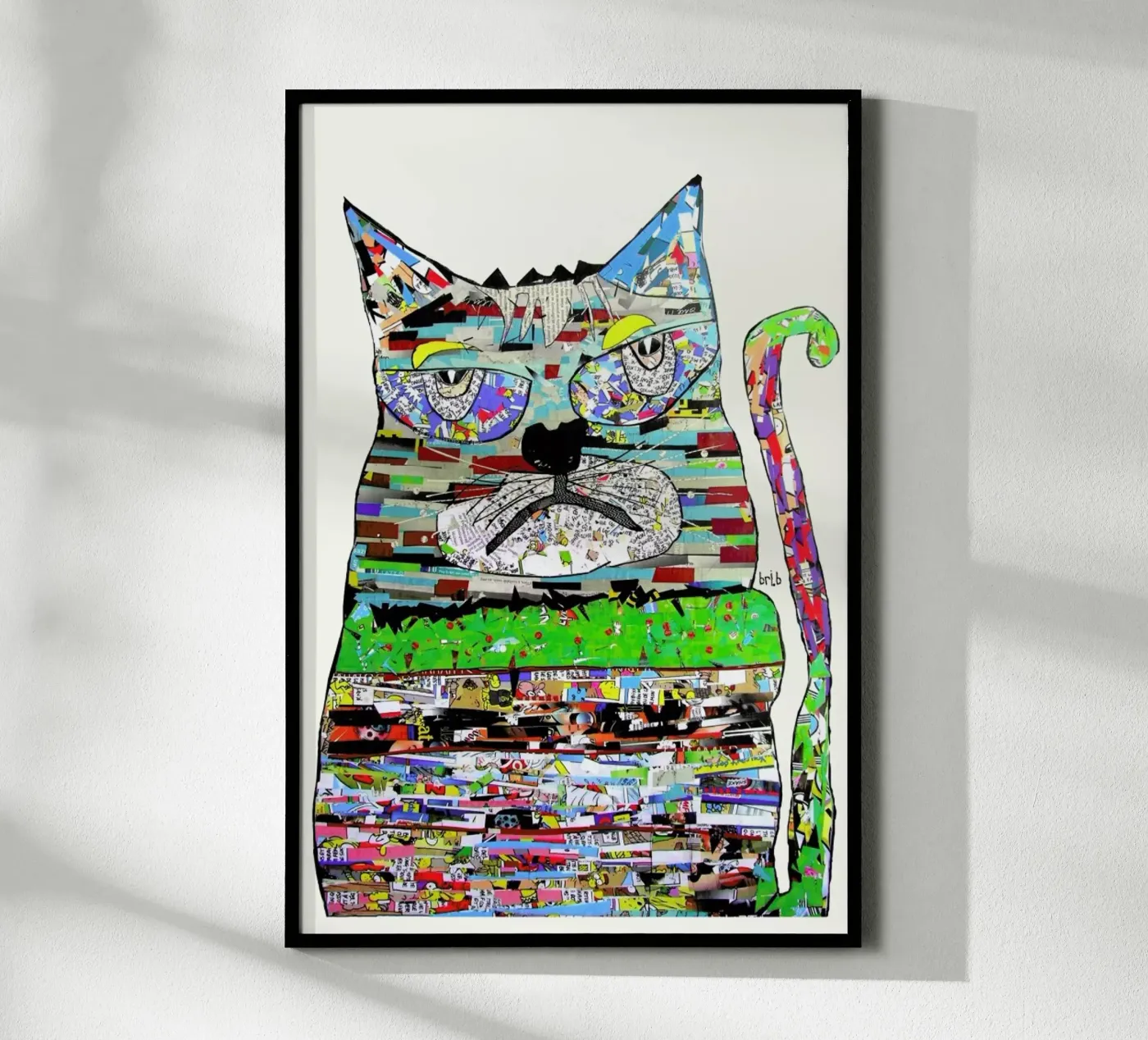 jam cat poster van Brian Buckley
