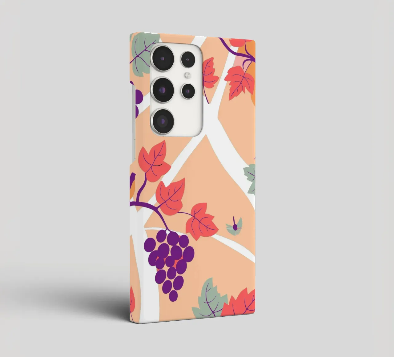 Albero dell'uva e uccello cover samsung da TODAY'S SHOP