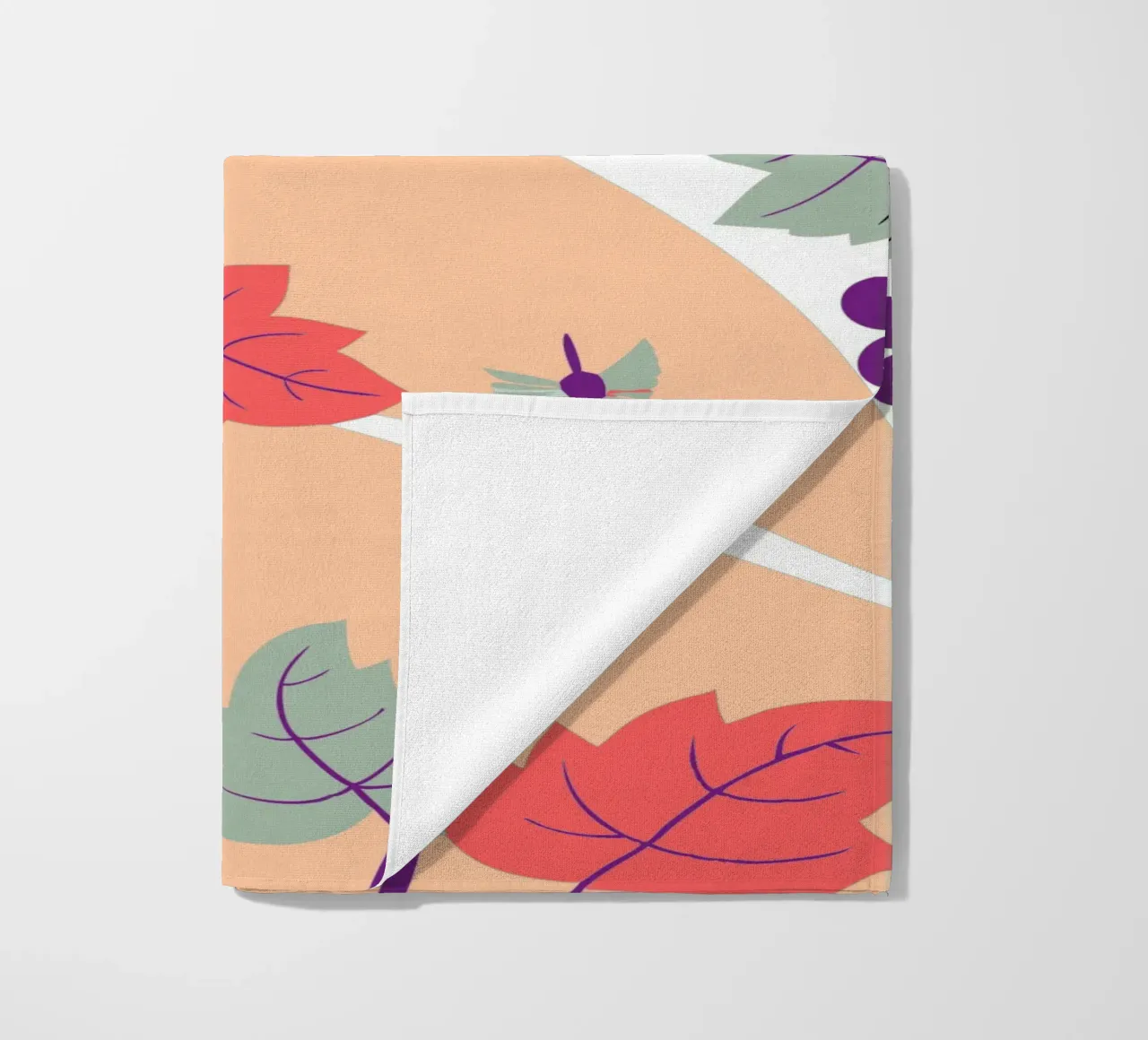 Albero dell'uva e uccello telo mare da TODAY'S SHOP