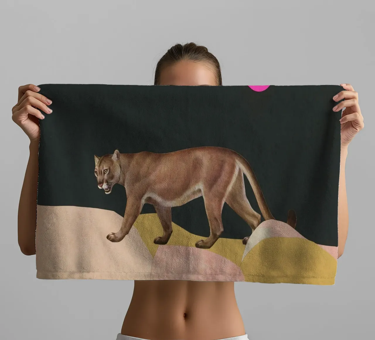 Puma asciugamano da bagno da Cassia Beck Collage