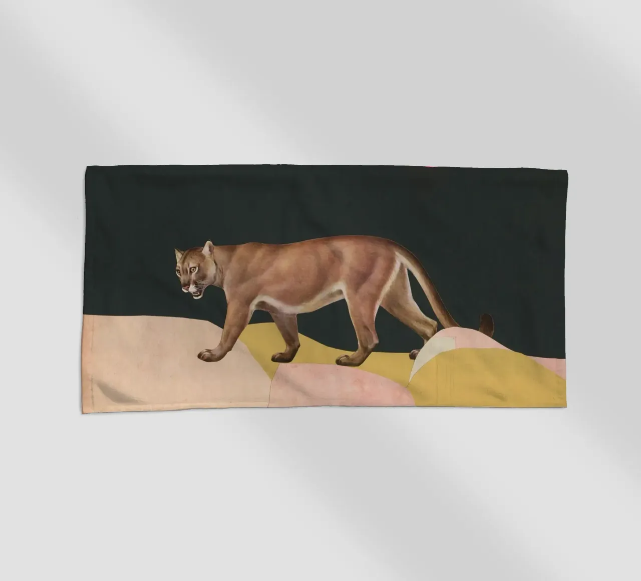 Puma telo mare da Cassia Beck Collage