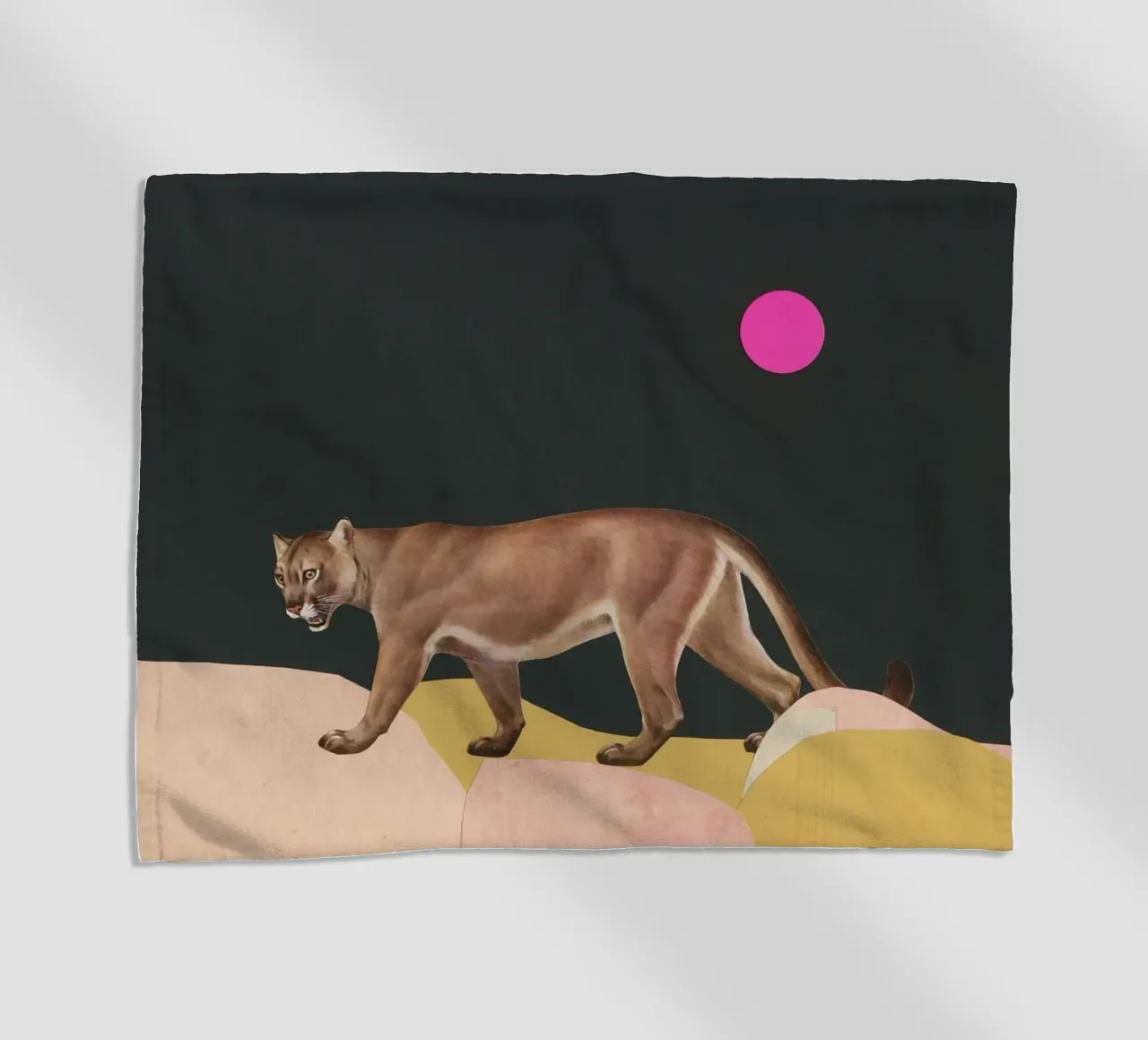 Puma telo mare da Cassia Beck Collage