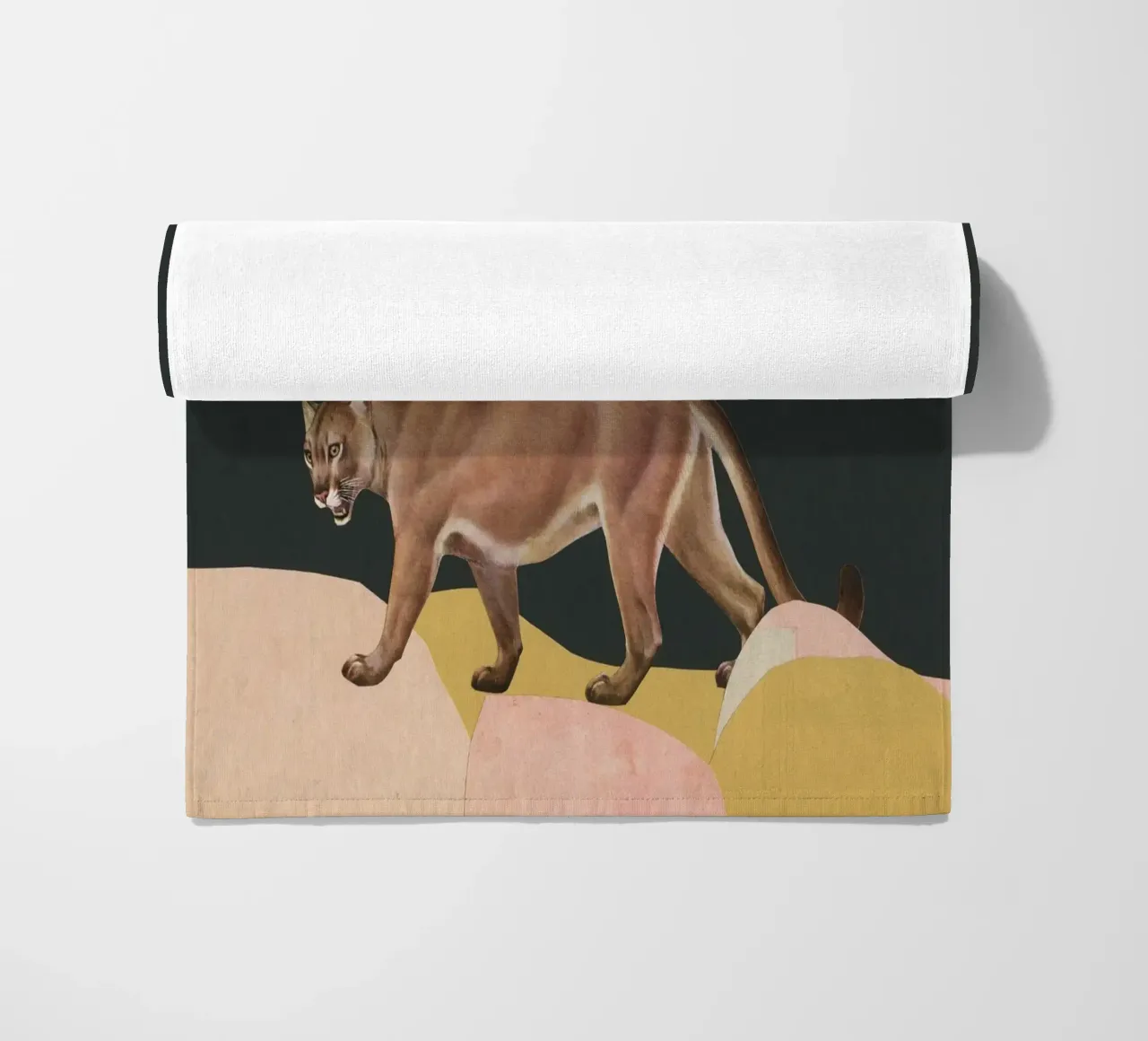 Puma telo mare da Cassia Beck Collage