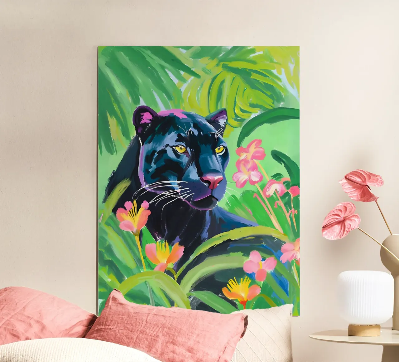 ๐ฟ๐บ Panther | Shadow of the Jungle poster by Trinkets NL Design Studio