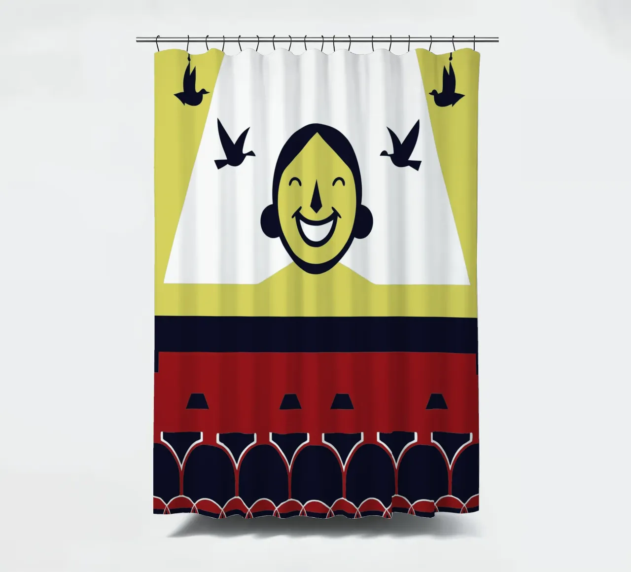 Theater shower curtain by TODAY'S SHOP