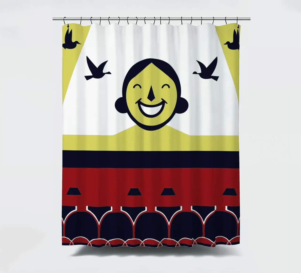 Theater shower curtain by TODAY'S SHOP