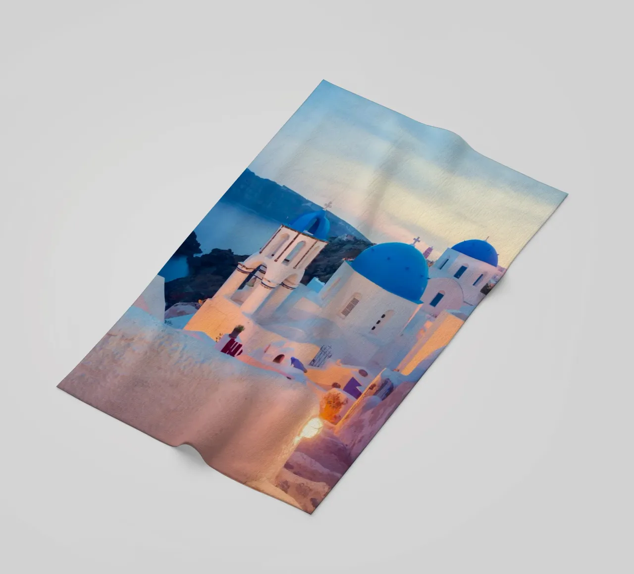 Santorini Sunset telo mare da TheTravelClub