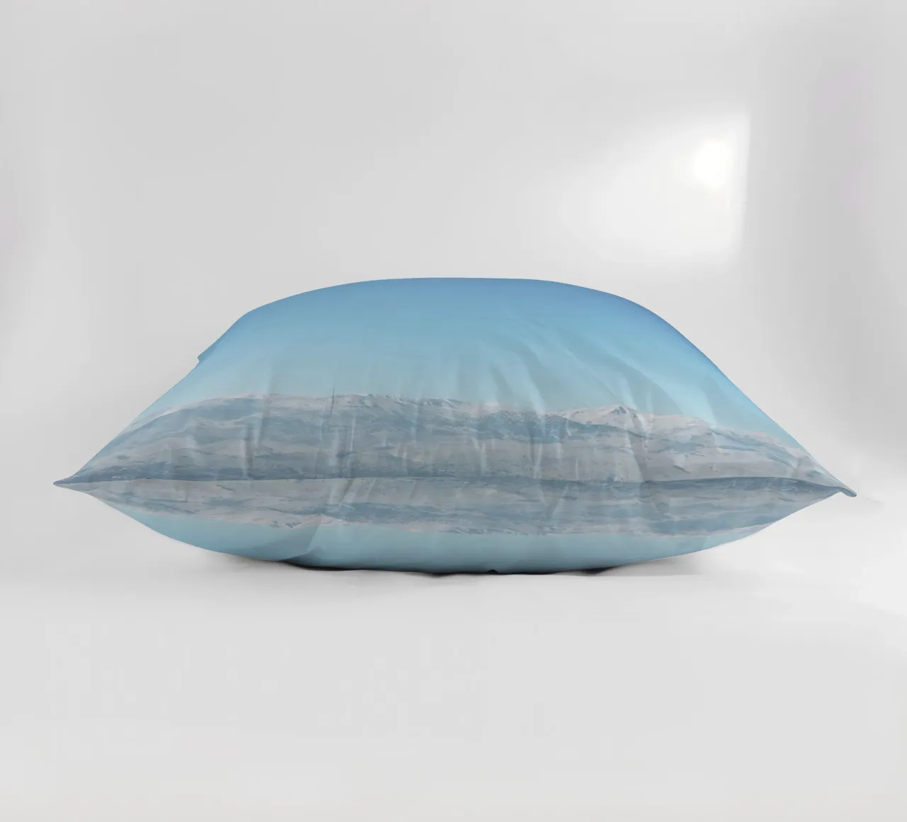 Hazy Mountains decorative cushion by Cassia Beck Photography