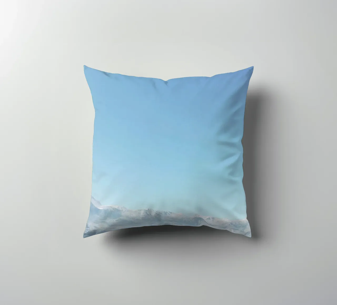 Hazy Mountains decorative cushion by Cassia Beck Photography