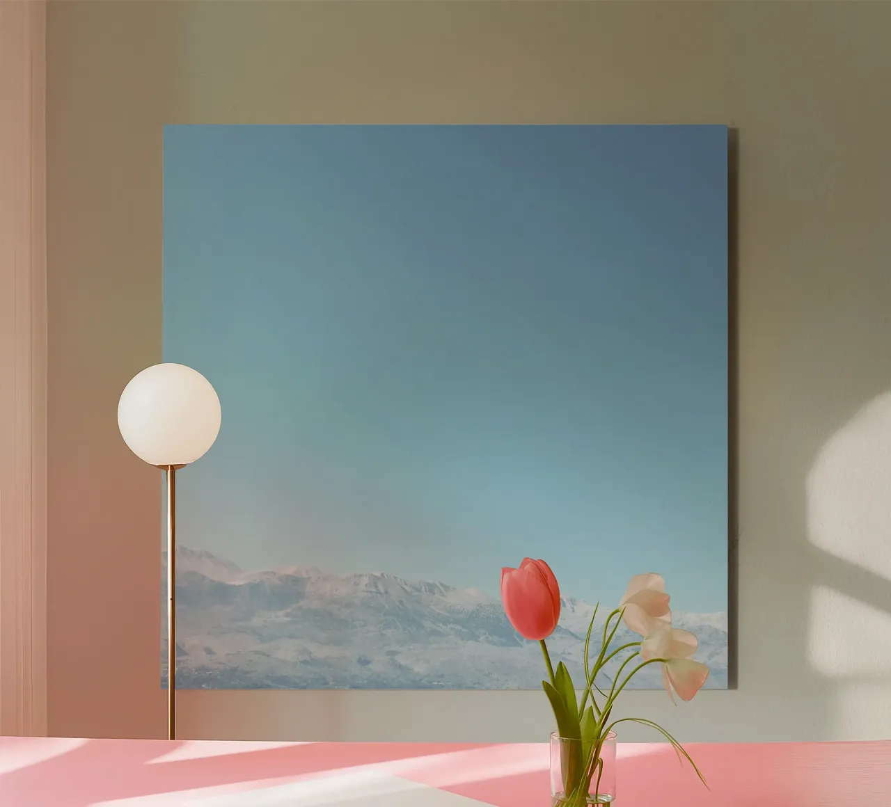 Hazy Mountains forex plate by Cassia Beck Photography
