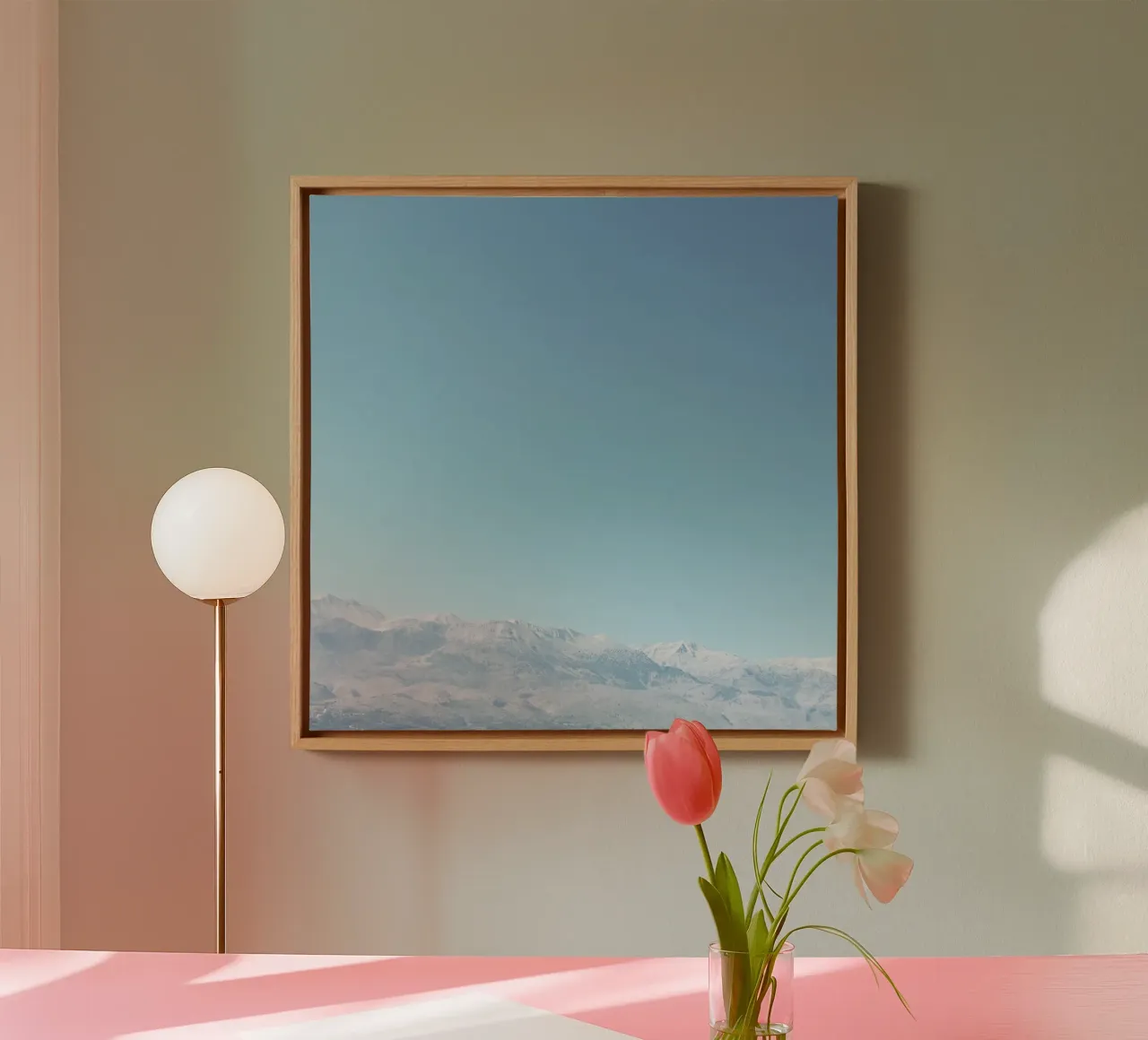 Hazy Mountains canvas by Cassia Beck Photography