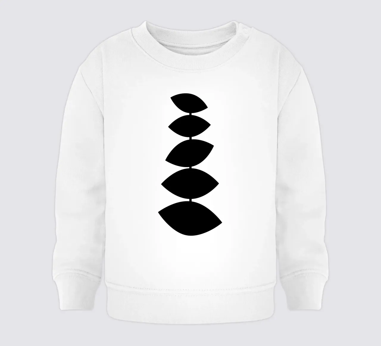 Stem II baby sweatshirt by Rose Beck Art