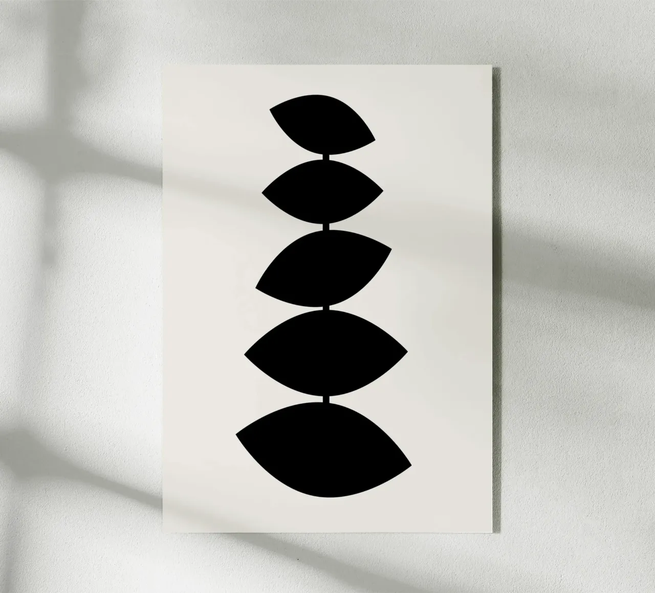 Stelo II plexiglass da Rose Beck Art