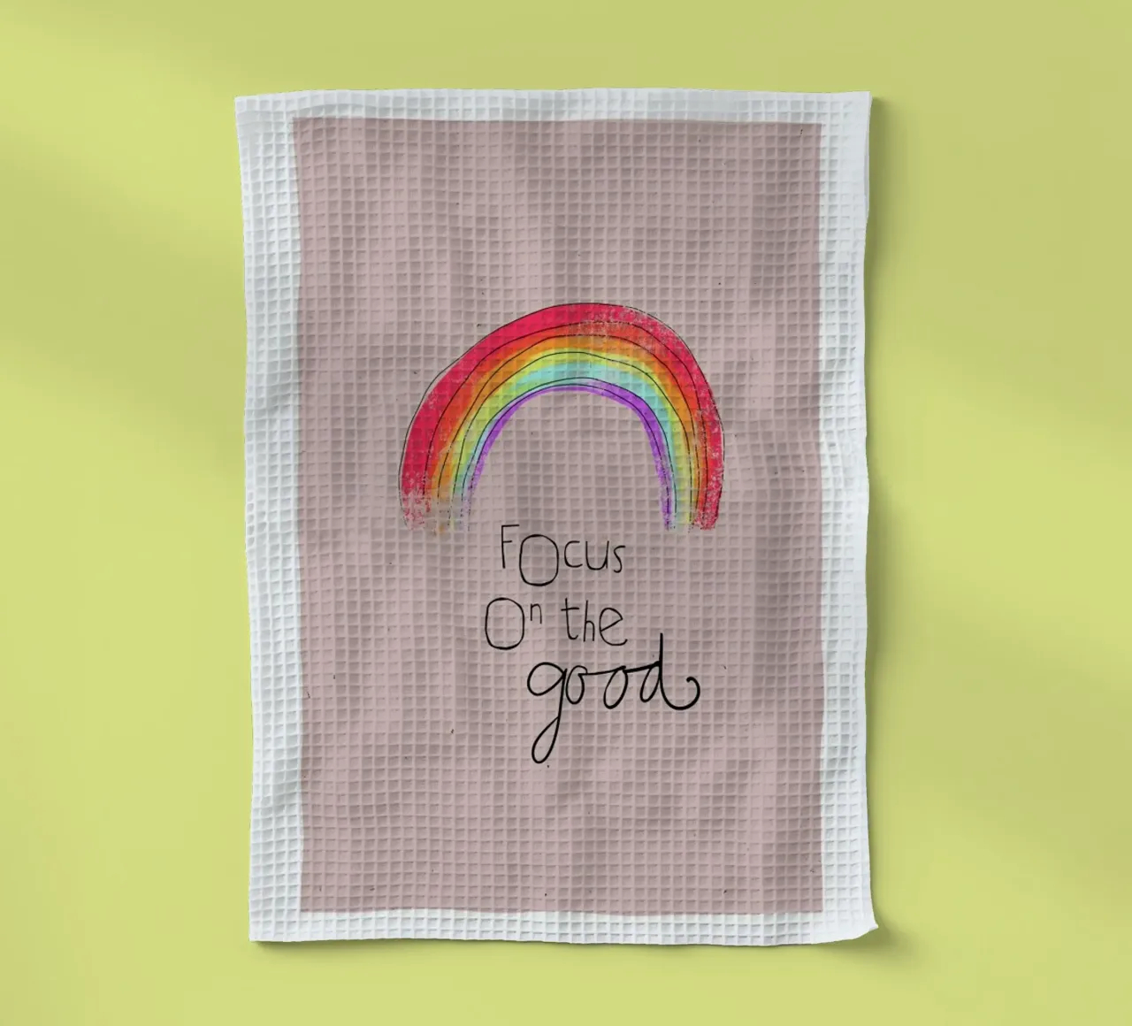 Focus On The Good canovaccio da cucina da treechild