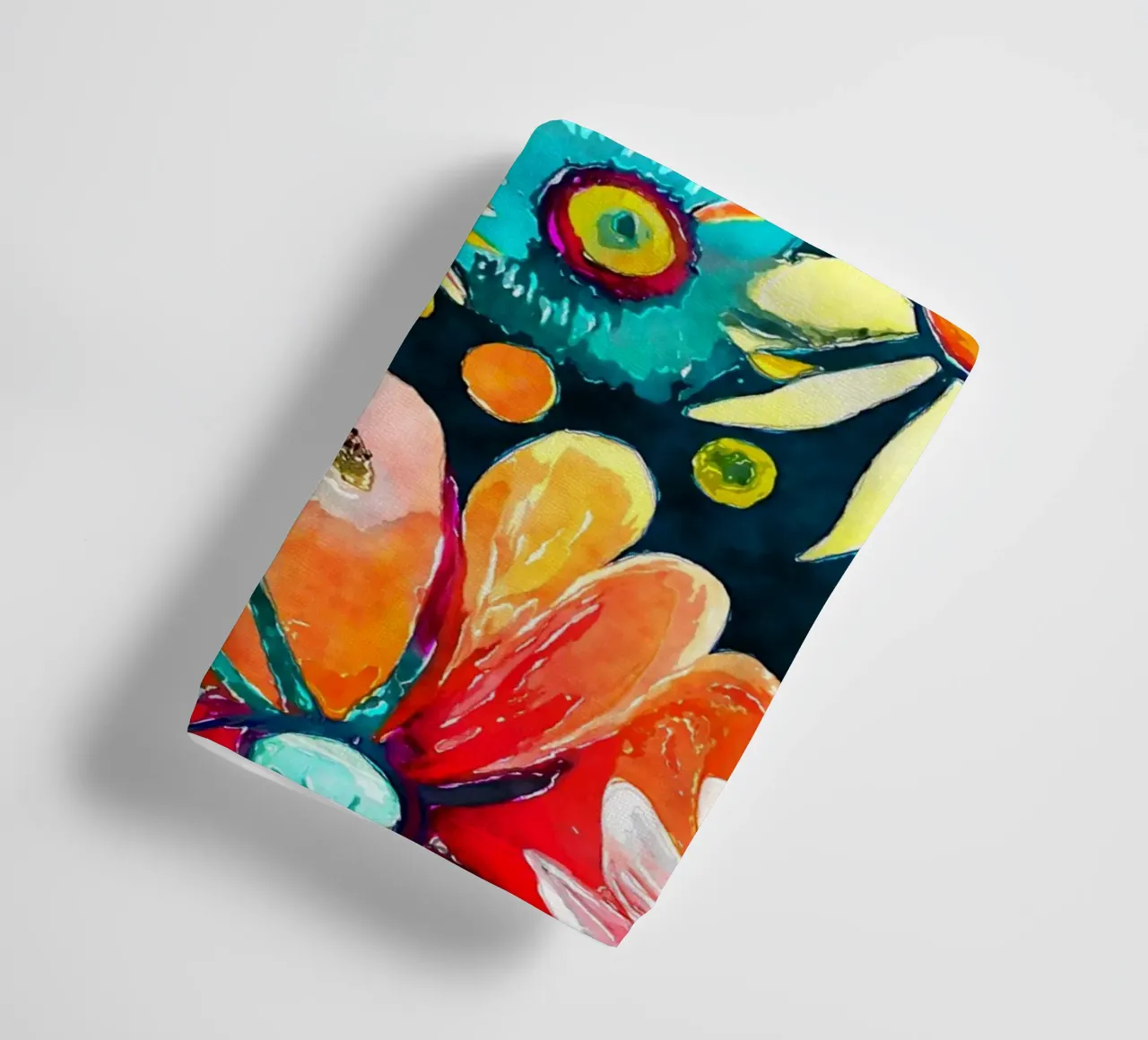 Funky madeliefjes badhanddoek van Botanical Pattern House