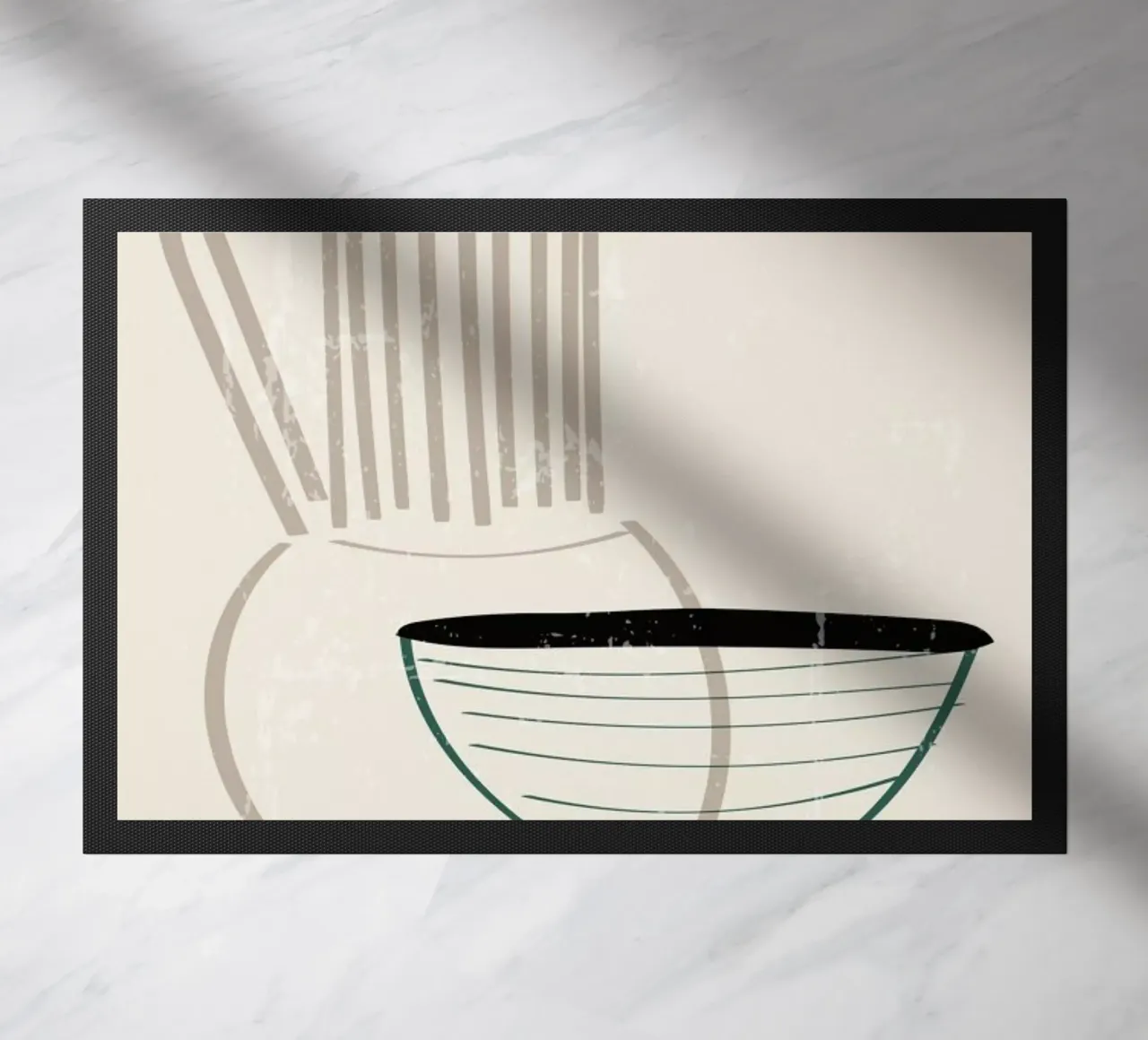 Clay Vase & Bowl zerbino da Graphite
