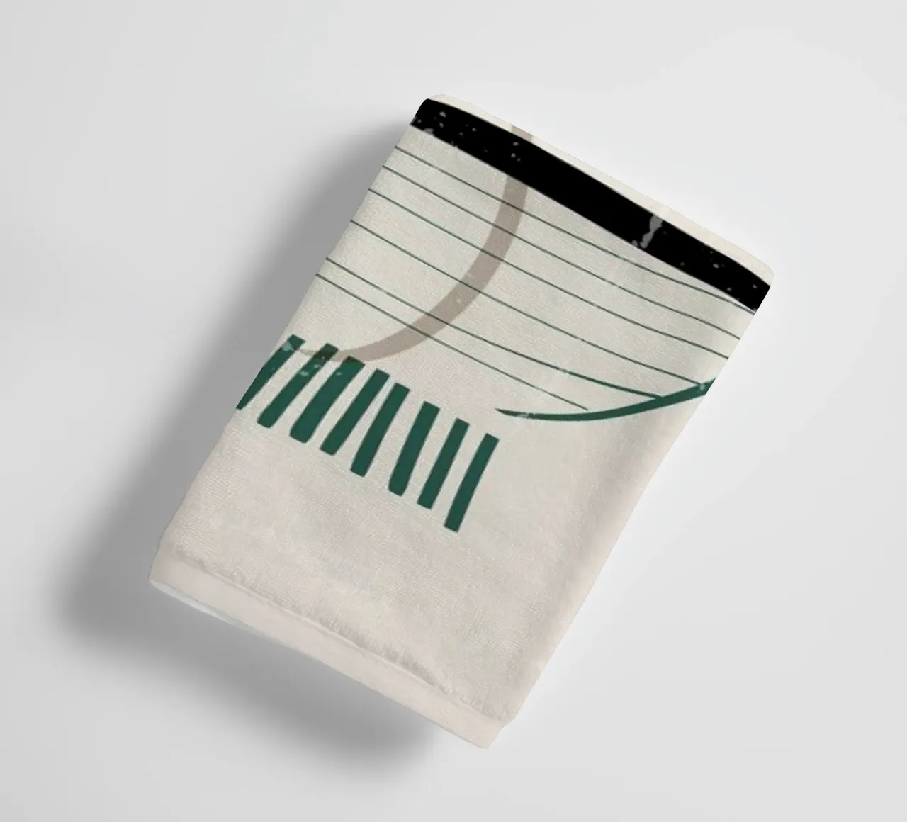 Clay Vase & Bowl serviette de bain de Graphite