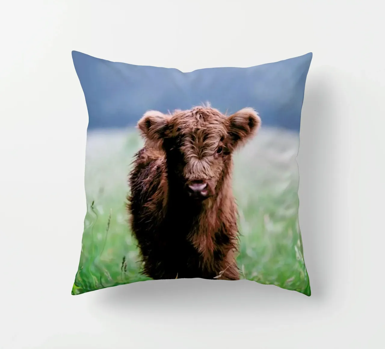 Highland Calf II cuscino da Natural Kingdom