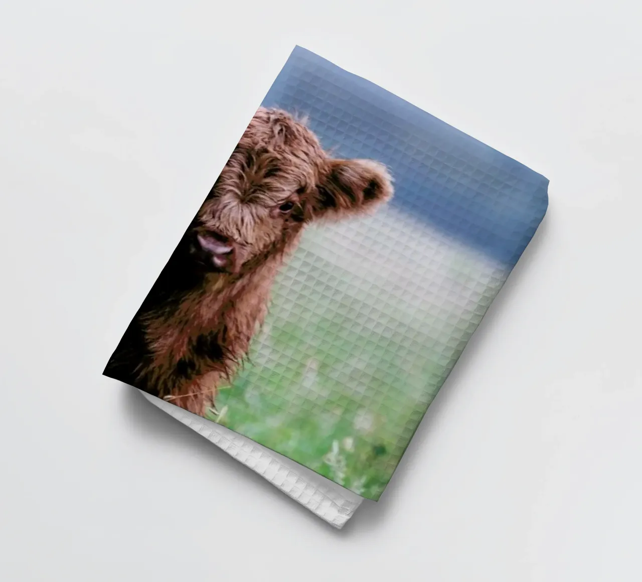 Highland Calf II canovaccio da cucina da Natural Kingdom