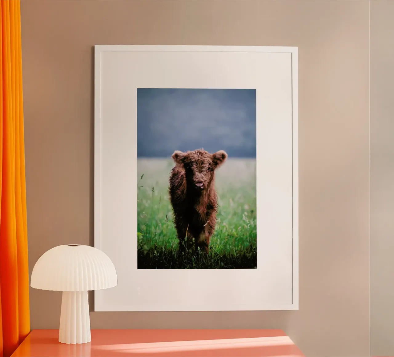 Highland Calf II hahnemühle by Natural Kingdom
