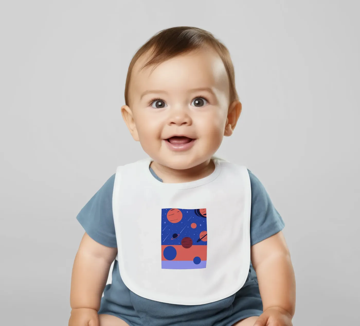 Planets Babylätzchen von TODAY'S SHOP