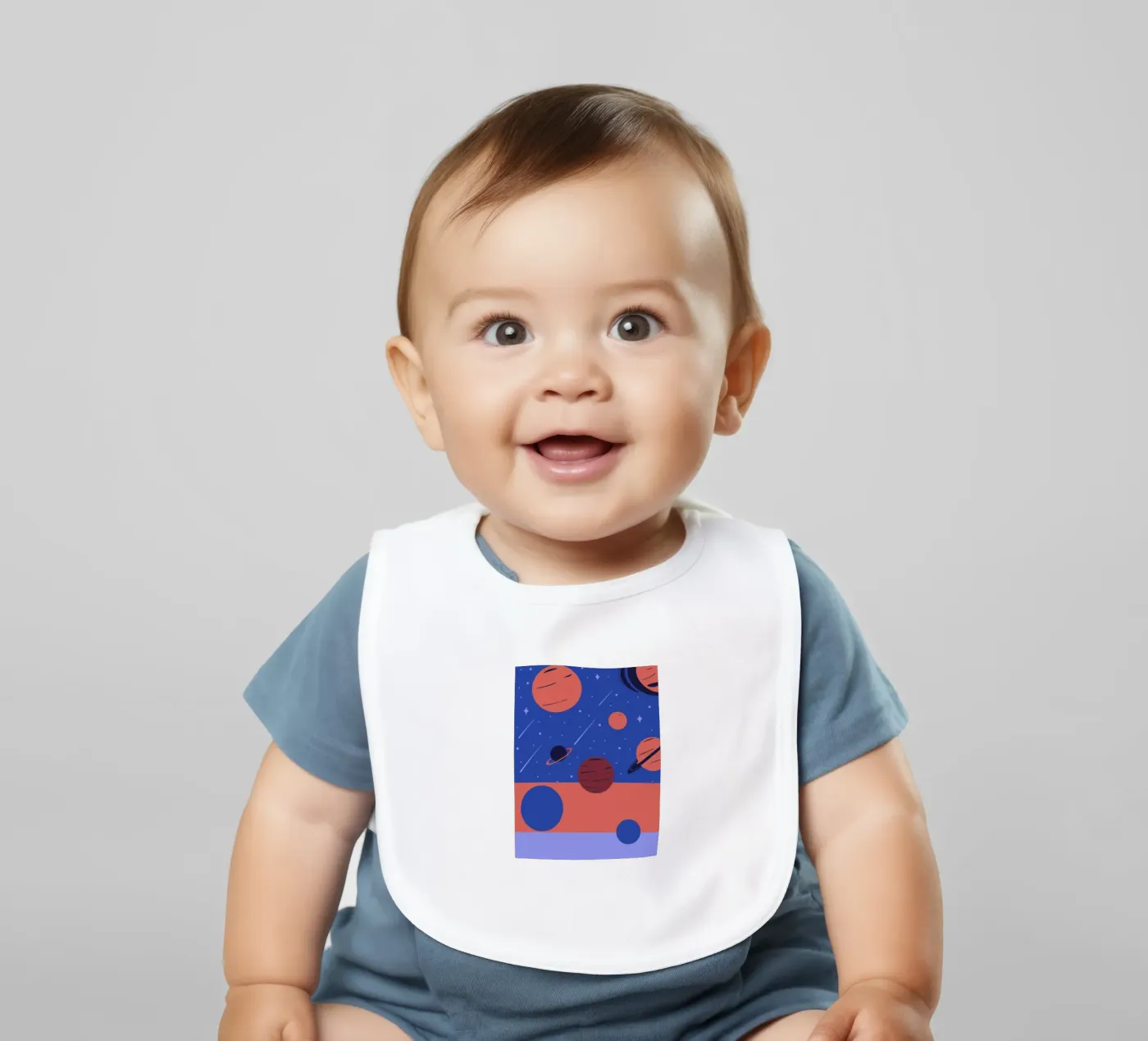 Planets Babylätzchen von TODAY'S SHOP