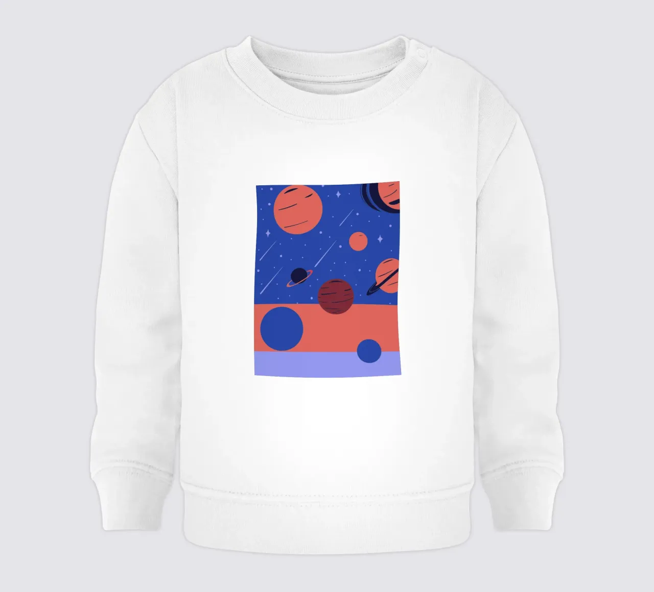 Planetas sudadera de bebé de TODAY'S SHOP