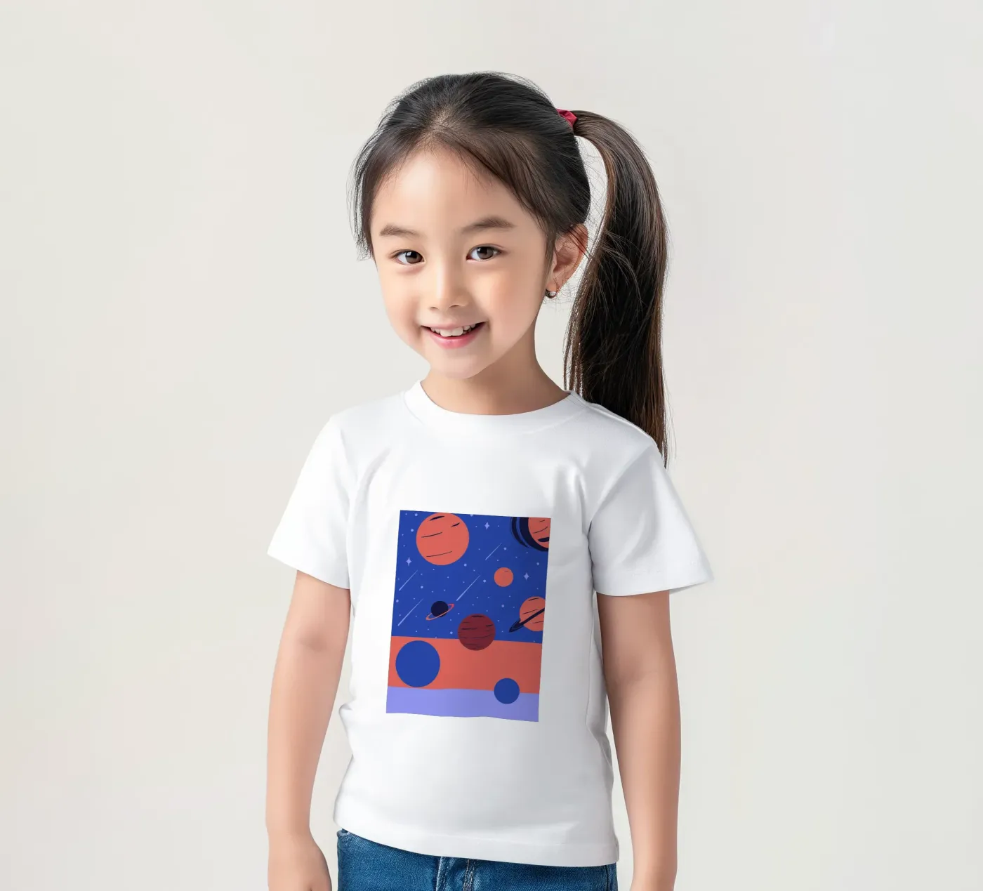 Planets kinder t-shirt van TODAY'S SHOP
