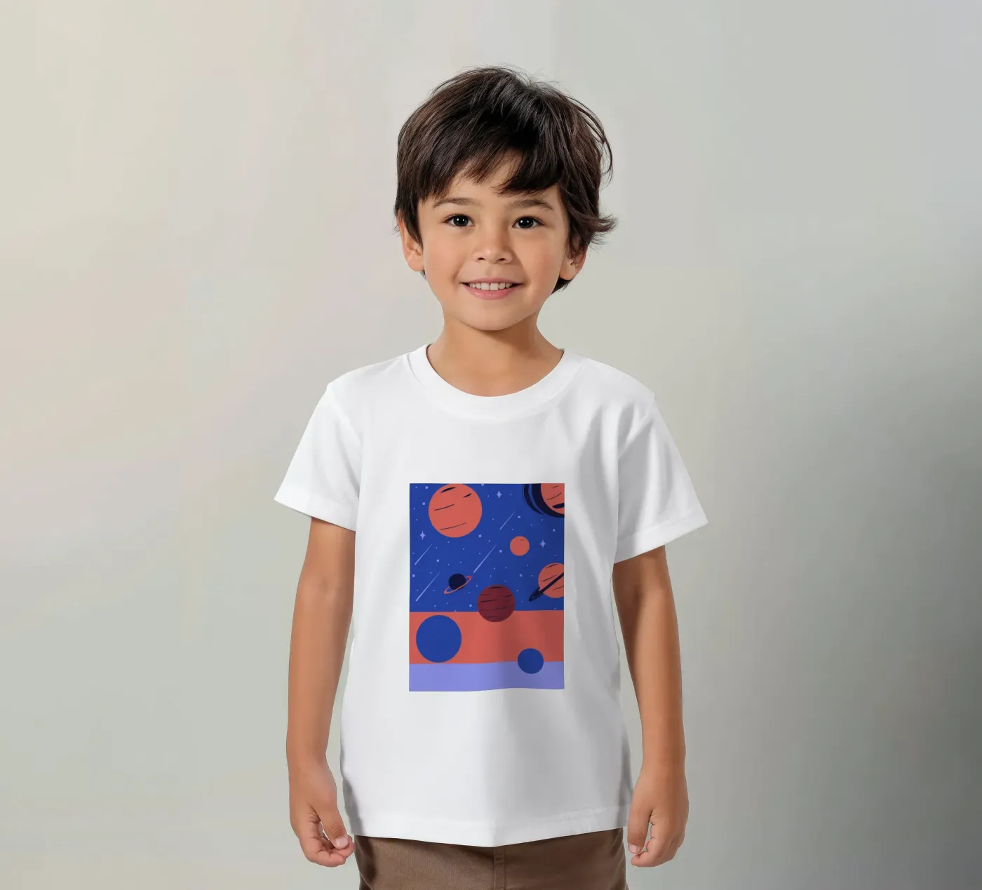 Planets kinder t-shirt van TODAY'S SHOP