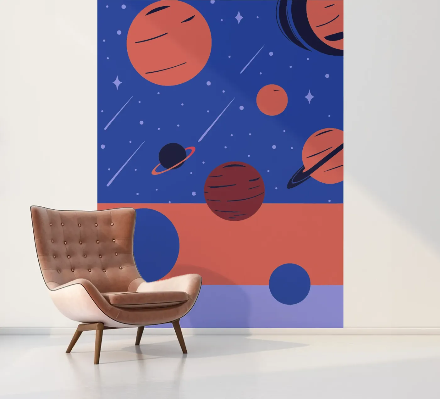 Planets fotobehang van TODAY'S SHOP