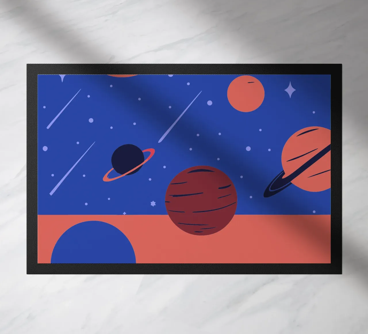 Planets doormat by TODAY'S SHOP